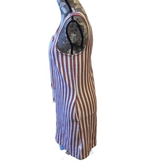 REBECCA MINKOFF Dress Striped Nautical Sleeveless size small - Picture 6 of 9